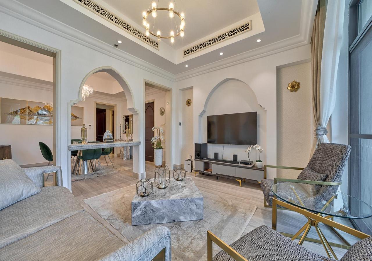 Burj Khalifa Partial View Peak Living Luxury 2Br Souk Al-Bahar Beside Dubai Mall-Golden Homes 外观 照片
