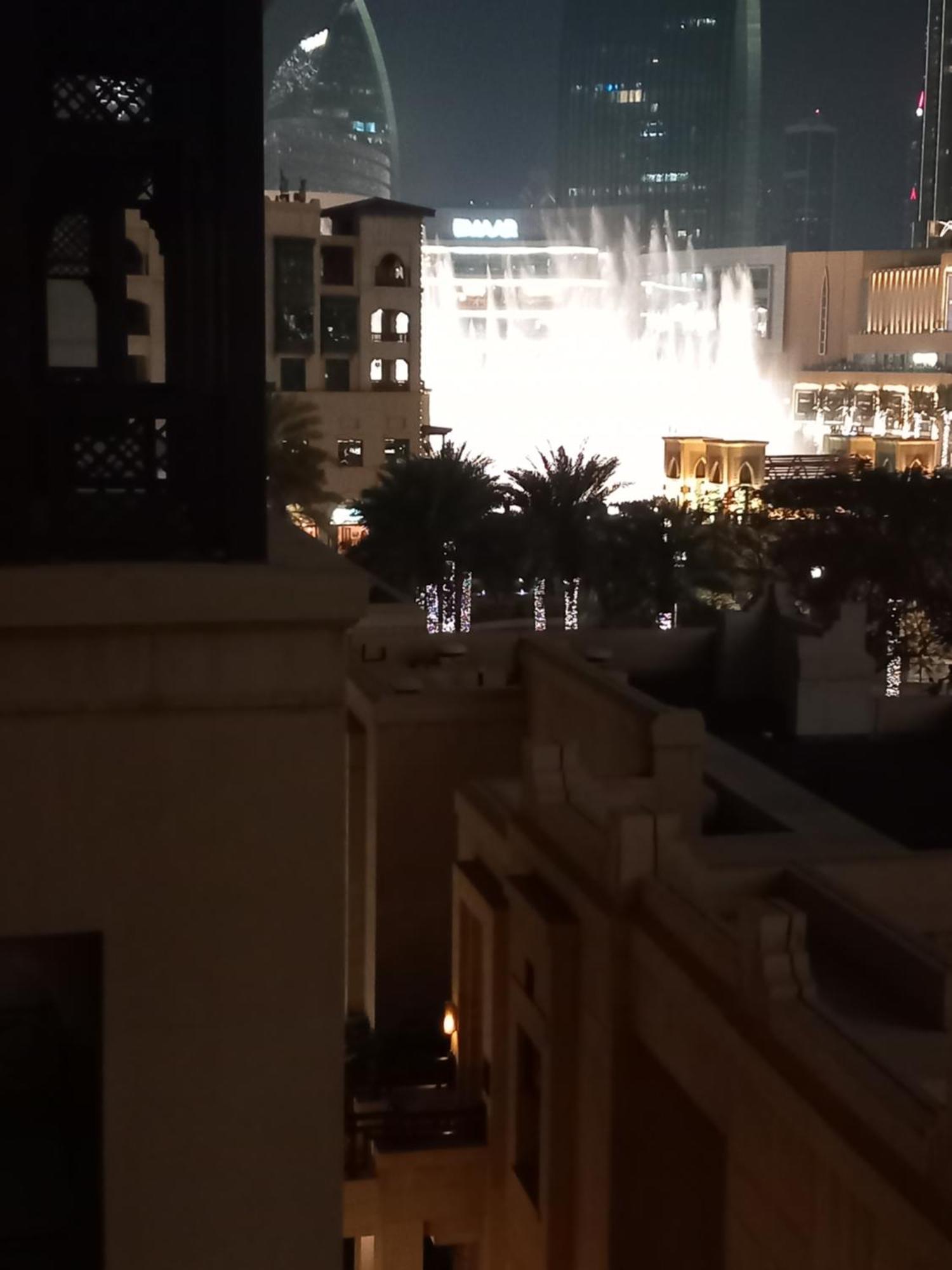 Burj Khalifa Partial View Peak Living Luxury 2Br Souk Al-Bahar Beside Dubai Mall-Golden Homes 客房 照片